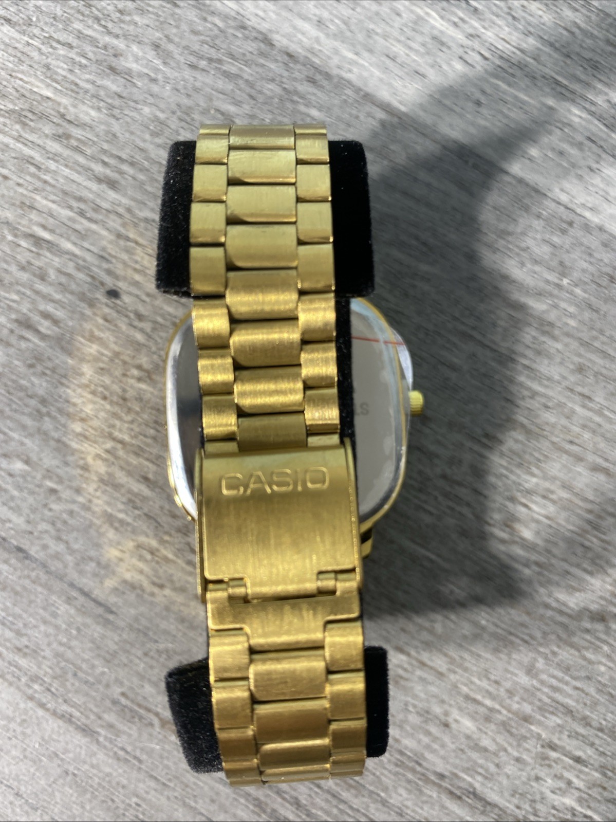 CASIO 3298 -A168 Series Stainless Steel Quartz Analog Gold Water Resistant