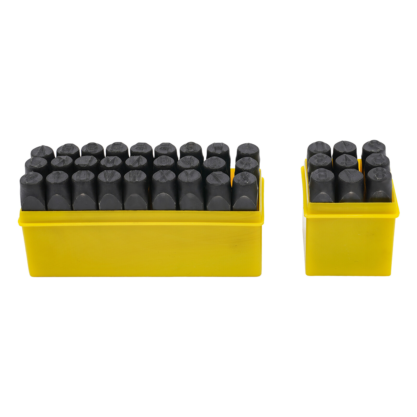 36-Piece Stamping Set Letter & Number Steel Punch Stamp Set 0.5in12.5mm