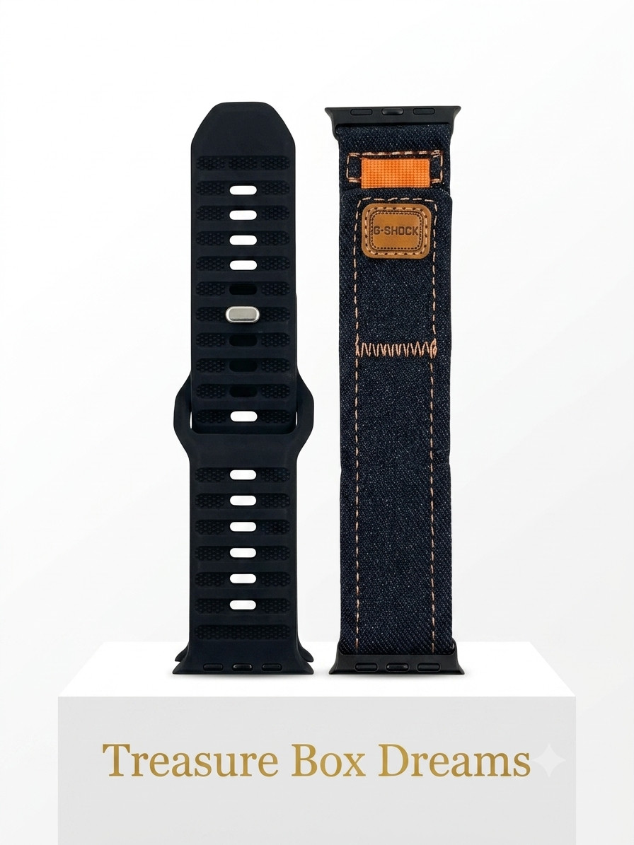 Two-Piece Hybrid Smartwatch Band Set