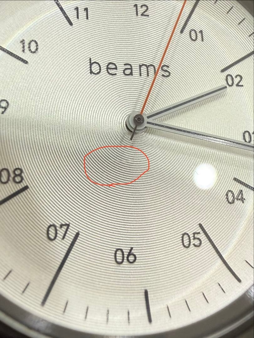 Sony Wena Beams Quartz Watch Silver Dial Black Band 目立たない傷中古