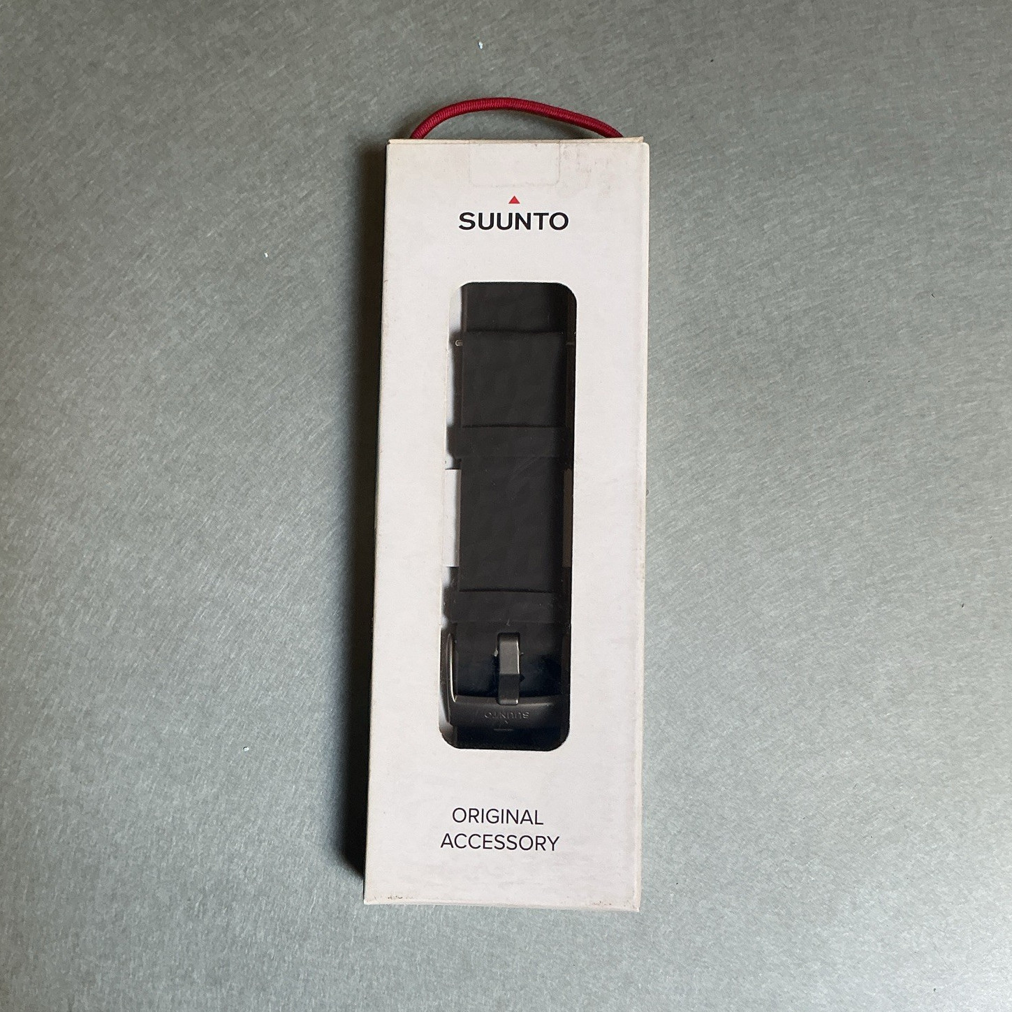 Suunto Black Silicone 24mm Two-Piece Watch Band for Suunto 9/Spartan Sport