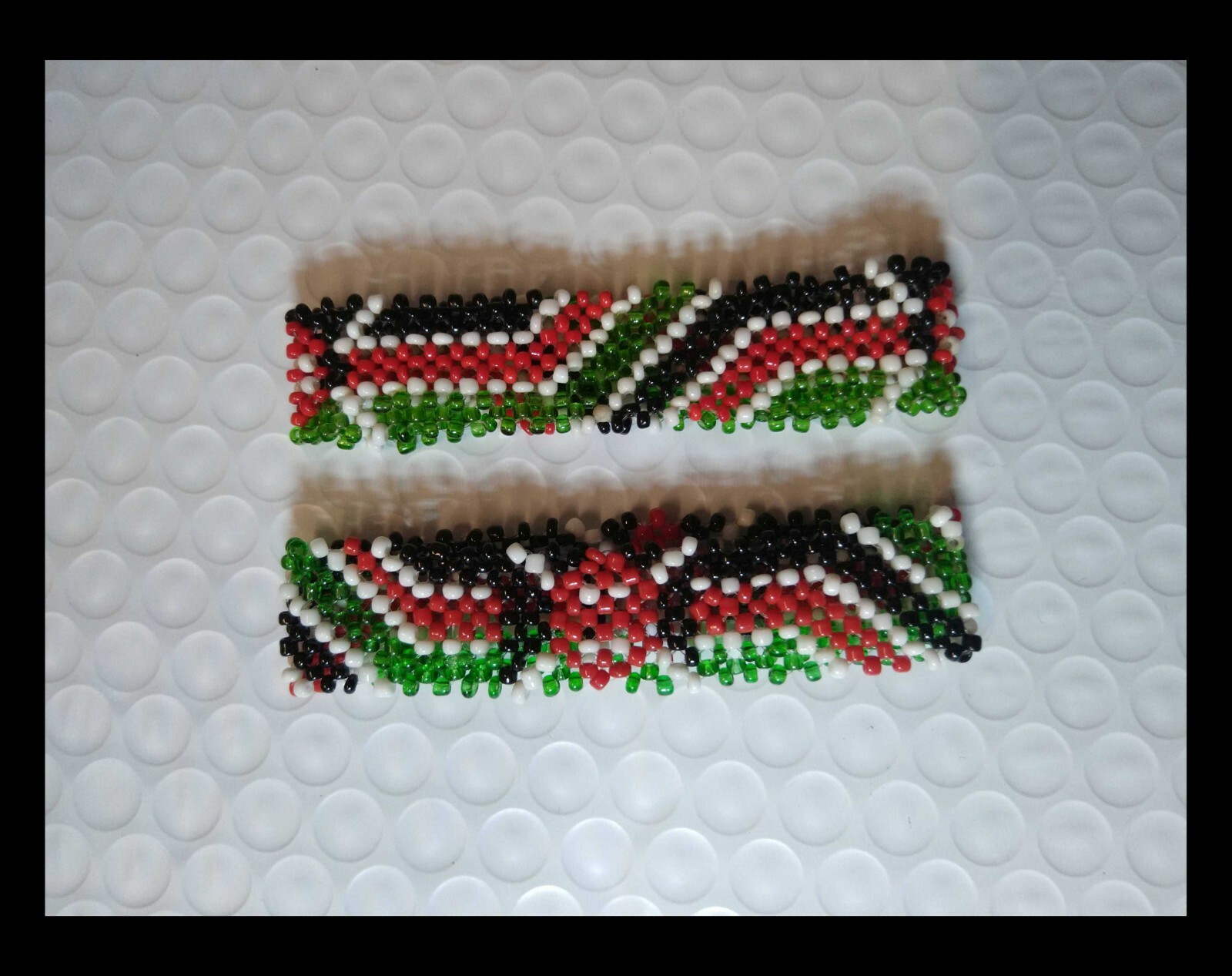 Fine Beaded Flag Bracelets Kenya Uganda Tanzania Newest Designs Free Shipping