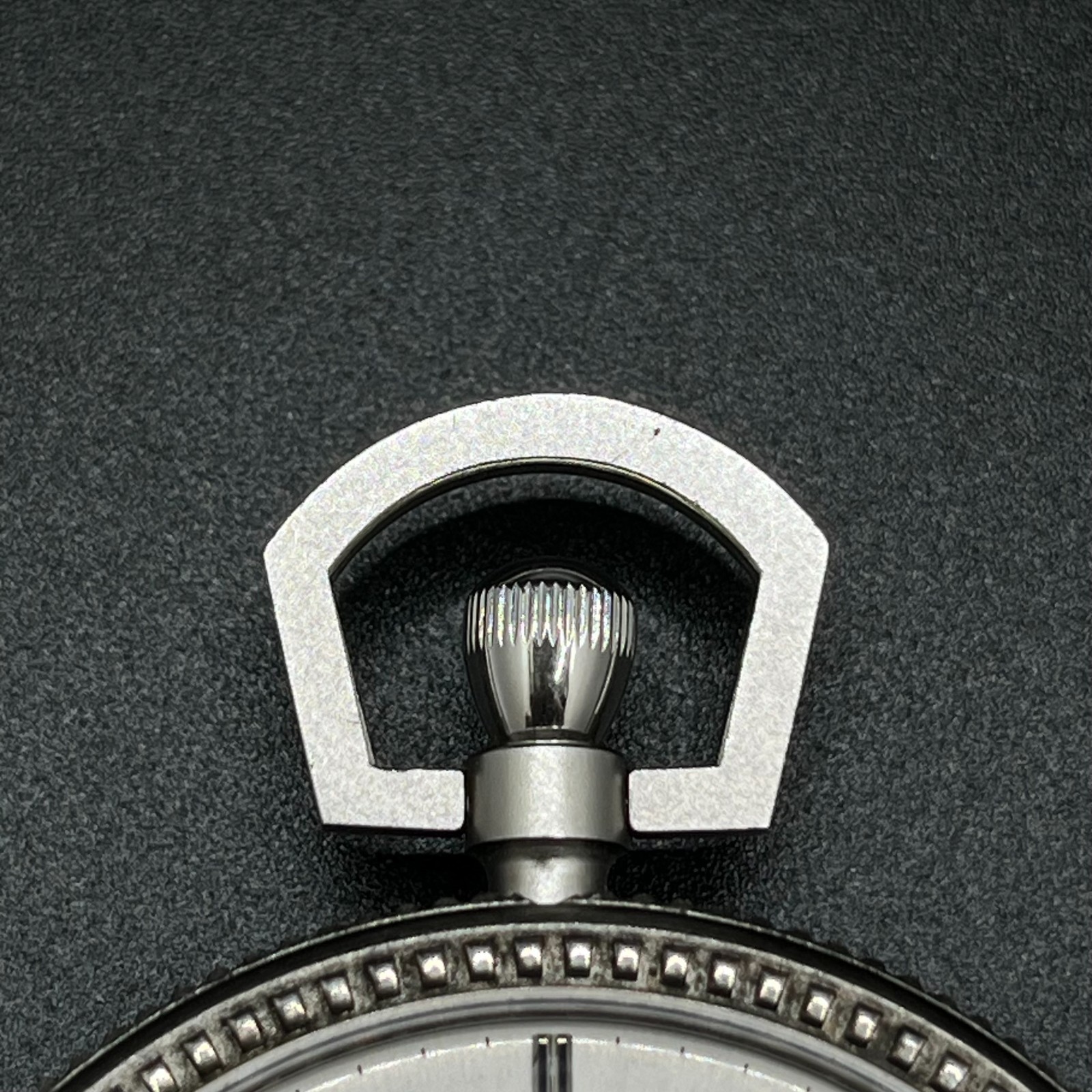 Rare SEIKO Silver 885 Pocket Watch Double Headed Eagle Dentsu 70th Anniv Working