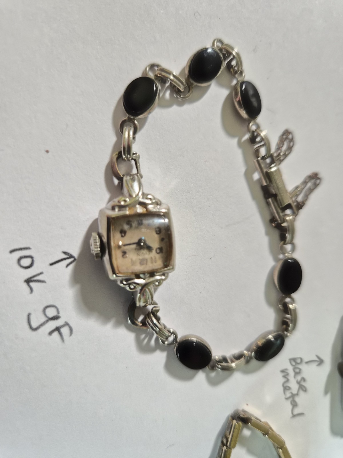 Bulova Elgin Hadley Gold Filled Scrap Wear Womens Watch Lot W/box 10k 12k Etc