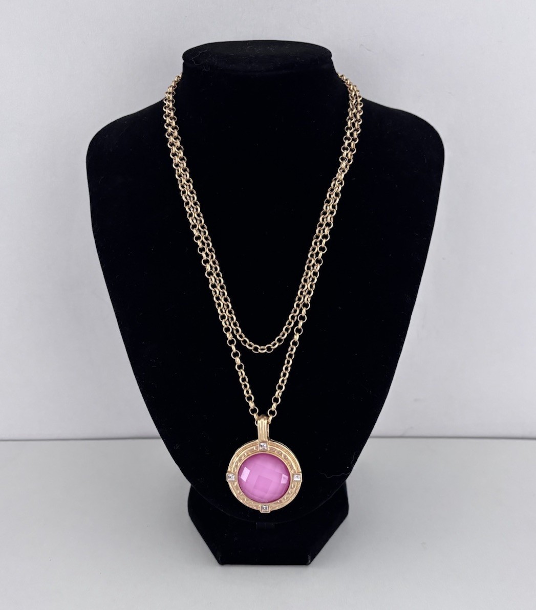 Brand New, Julie Vos Gemstone Statement Necklace