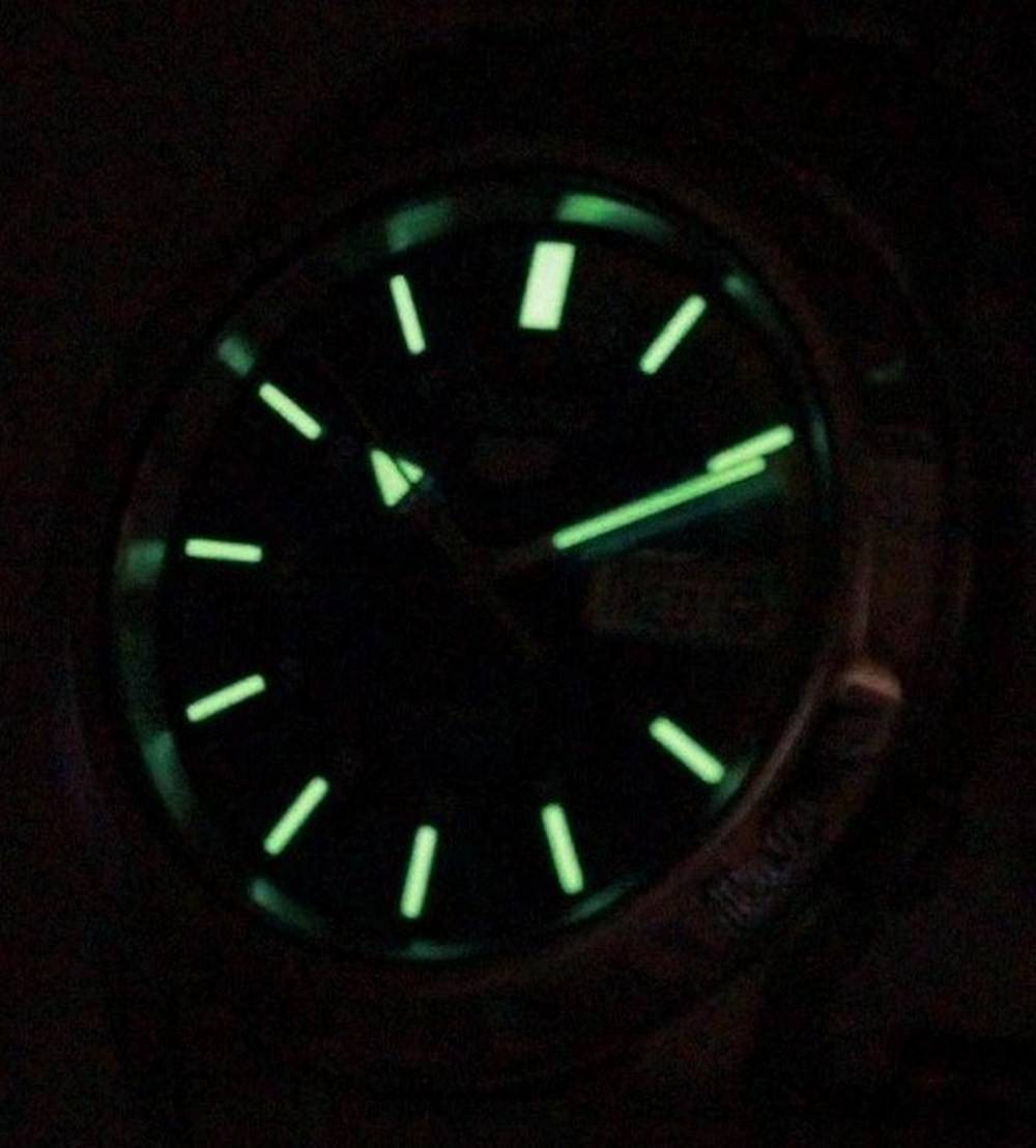 Seiko 5 Automatic 21 Jewels Blue Quarter Speed Dial Look SNKK27K1 30M Mens Watch