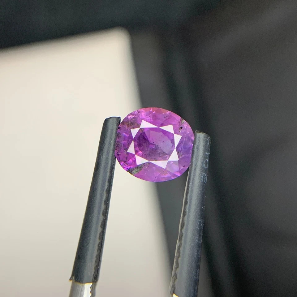 5 Ct Natural Corrundum Kashmir Sapphire Oval Shape Loose Gemstone