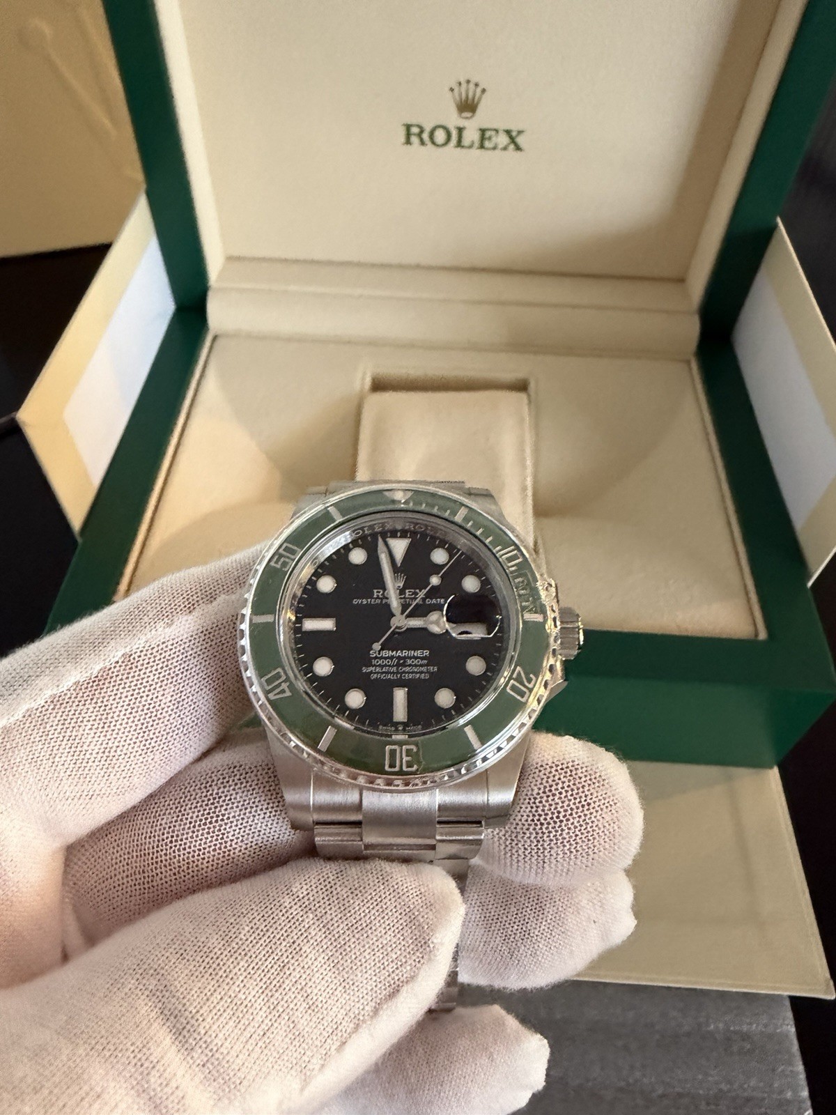 NEW Rolex Submariner 41mm “Starbucks” Green Bezel Ref 126610LV – Black Dial
