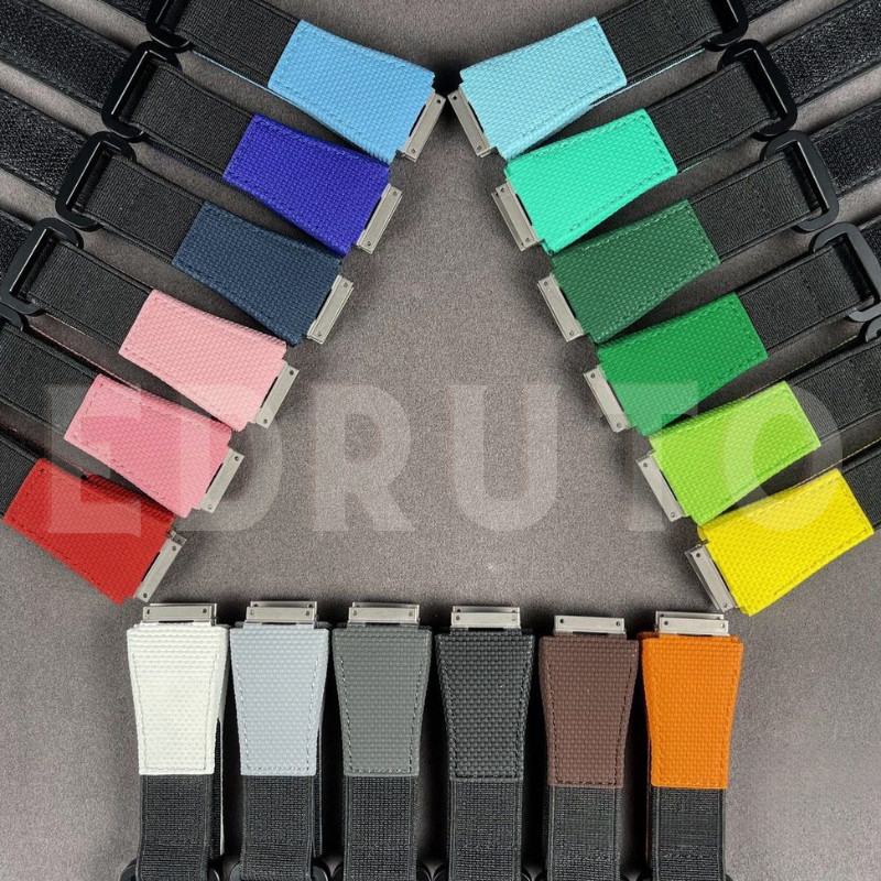 S M L Size Hybrid Watch Band Strap Fits Richard Mille RM67 / RM67 01 / RM67 02