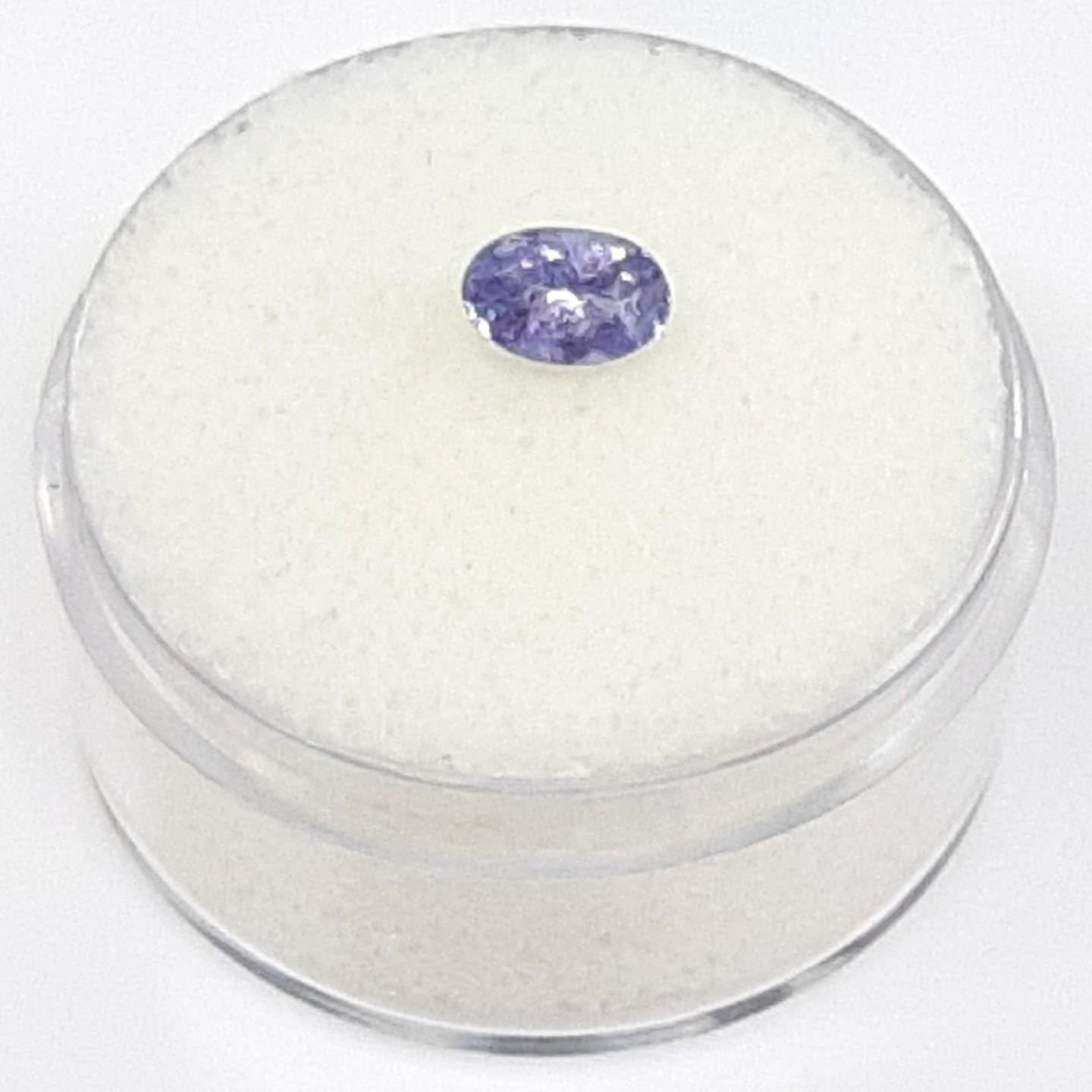 Calibrated .52ctw Tanzanite Oval Shape 6.0 x 4.0 mm Loose Gemstone