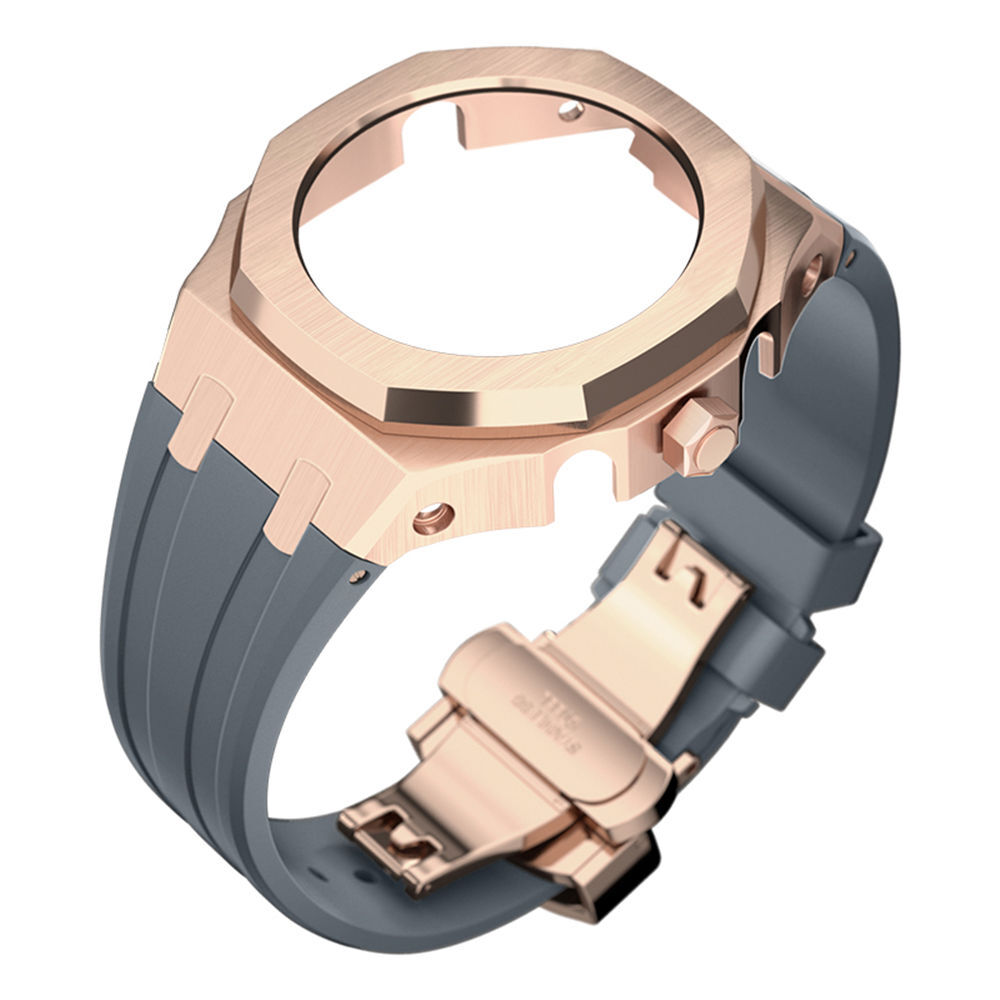 Premium 316L Stainless Steel Case + Strap AP Mod Kit for Casioak GA2100/GA2110