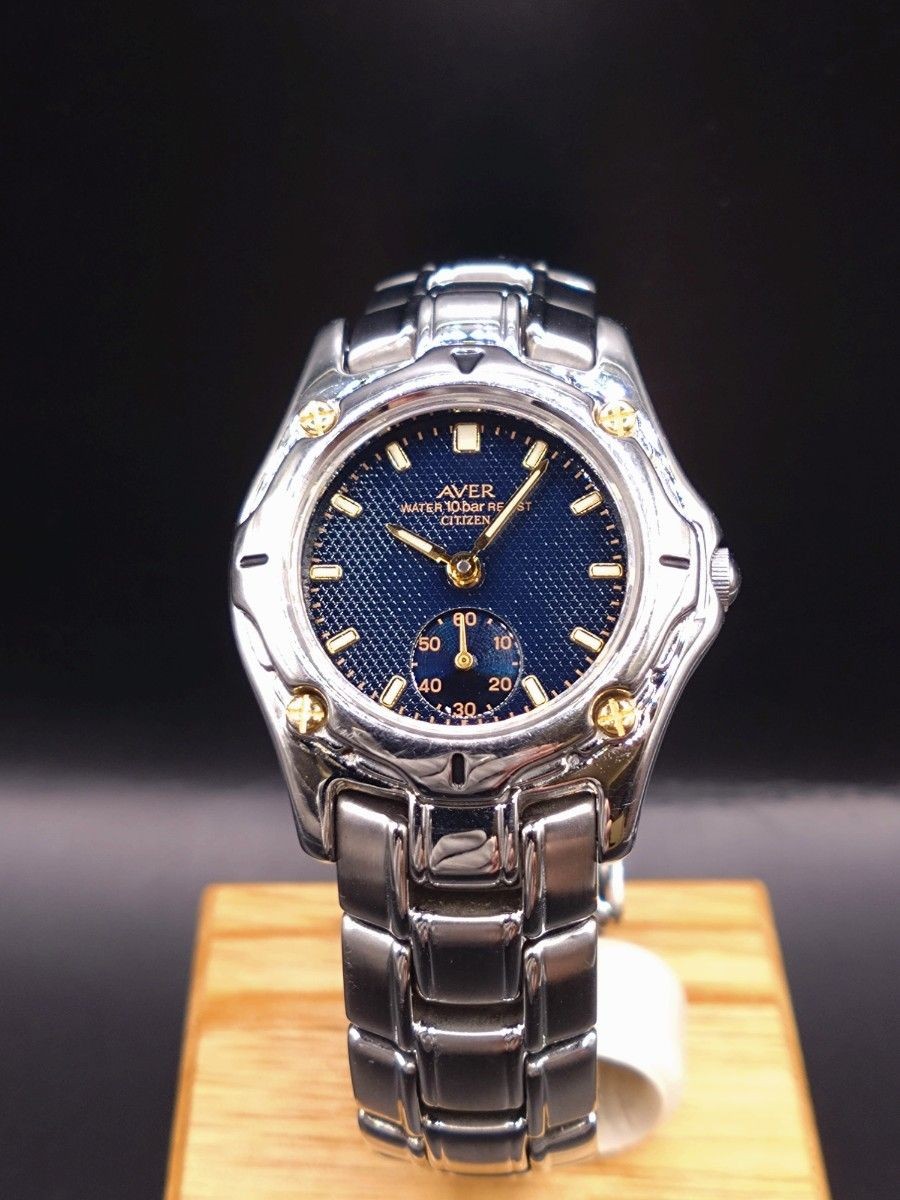 [EXC++] CITIZEN AVER 6040-K08480 Small Seconds Quartz Ladies Watch Japan