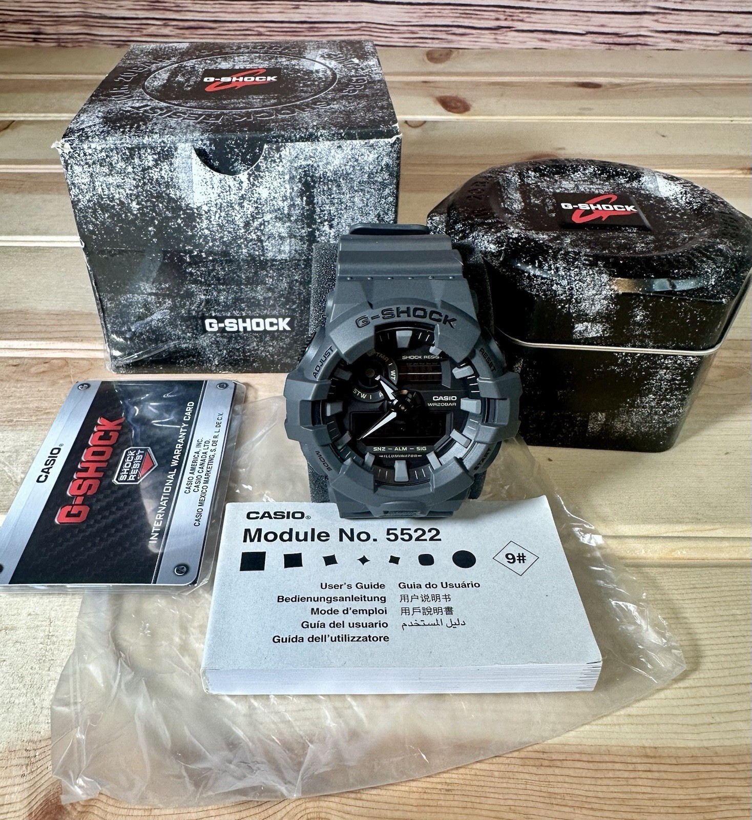 Casio G-SHOCK GA700UC8A Watch Gray Utility Color Analog-Digital See Details*