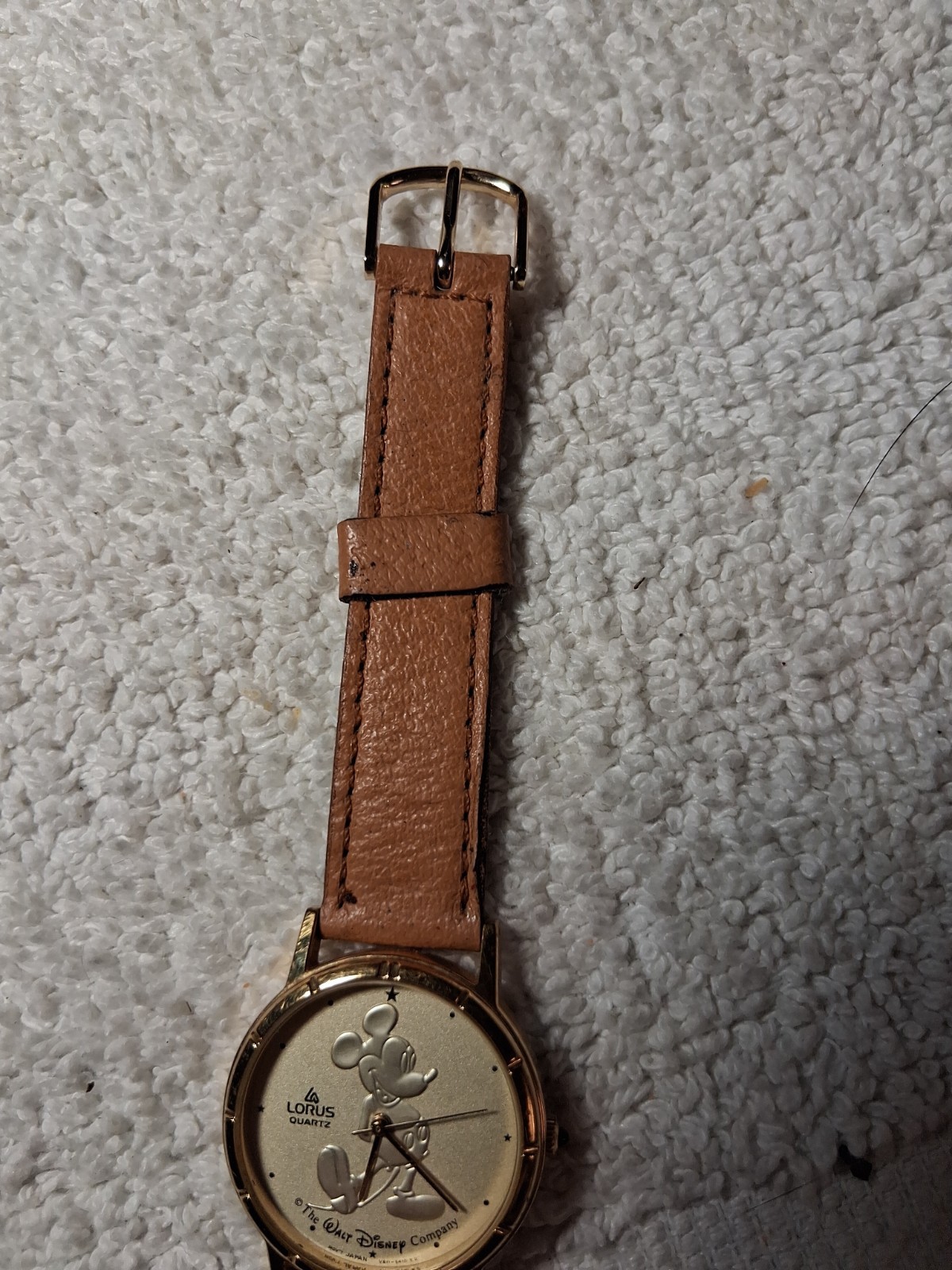 Vintage (1980) Lorus Disney Mickey Mouse Watch~Y481-8710~Never Worn,Ex Cond~🔋✅