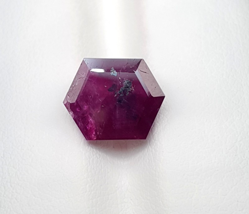 Natural Trapiche Kashmir Ruby 4.90 Carats Loose Faceted Gemstone