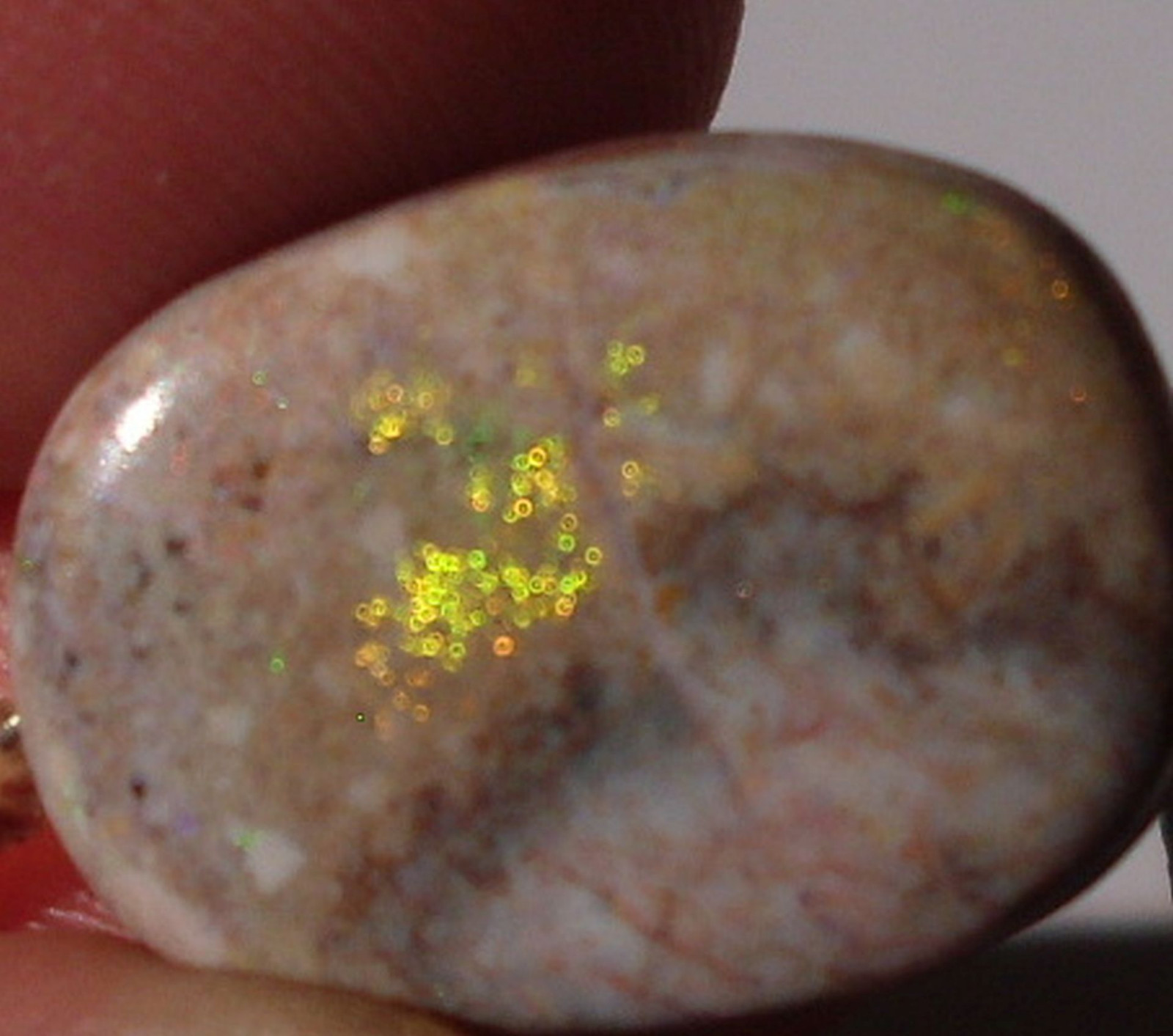 CeS Necklace Andamooka Opal and Fine Opal from Australia