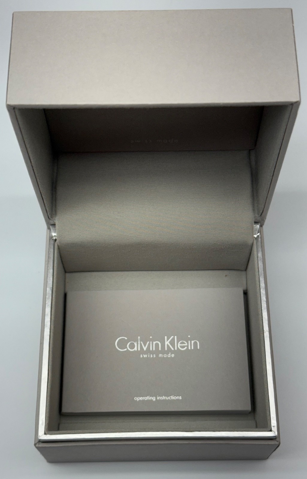 Women’s Calvin Klein Swiss Made Wristwatch K5T 331 Stainless Steel Silver Tone