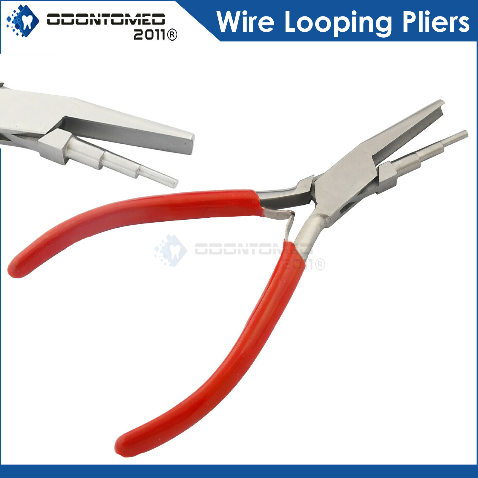 Forming Pliers 3 Step Three Round Nose & Concave Pliers Wire Loop Bending PL-09