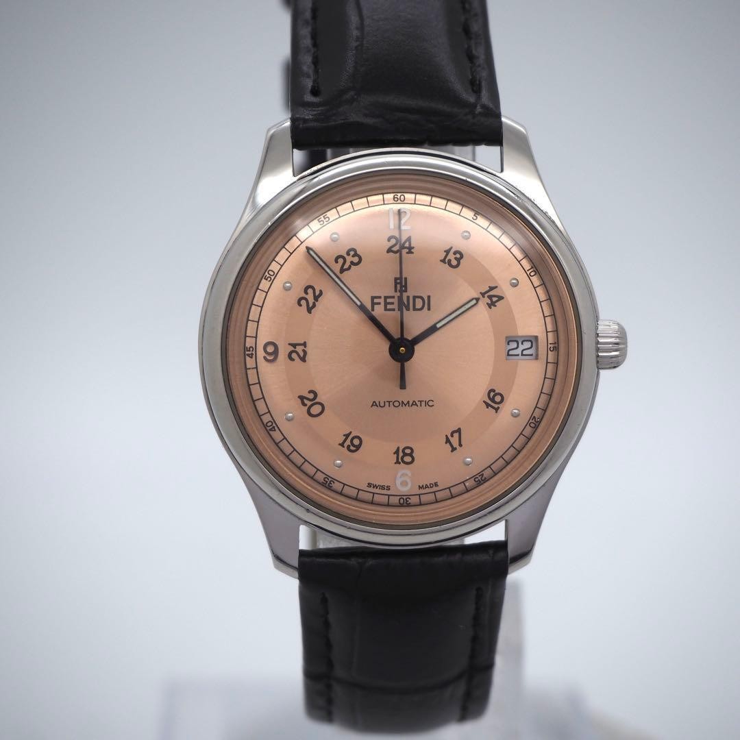 231 Operation FENDI Watch Automatic 200 Orange Men AT