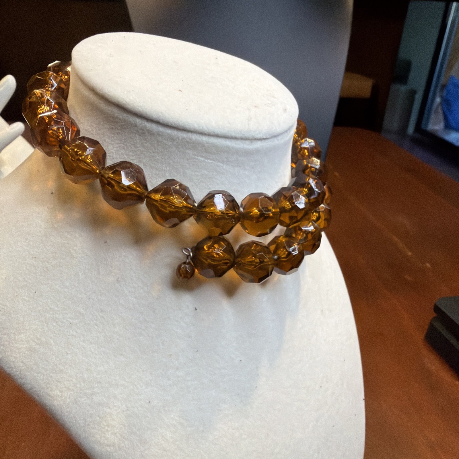 memory wire choker necklace