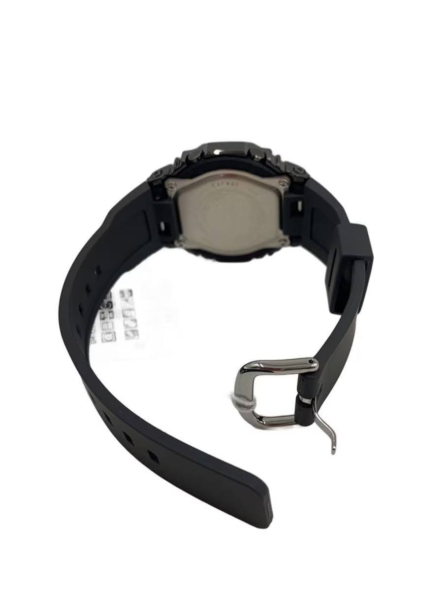 CASIO Quartz Watch G SHOCK Analog Rubber BLK BLK
