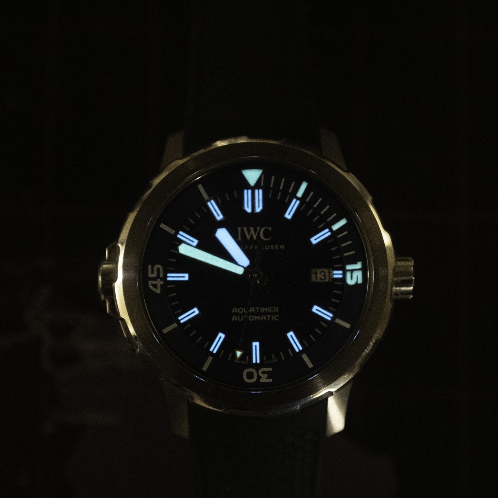 IWC Aquatimer Expedition Jacques-Yves Cousteau 42mm Blue Dial Auto 300m 5 s/d