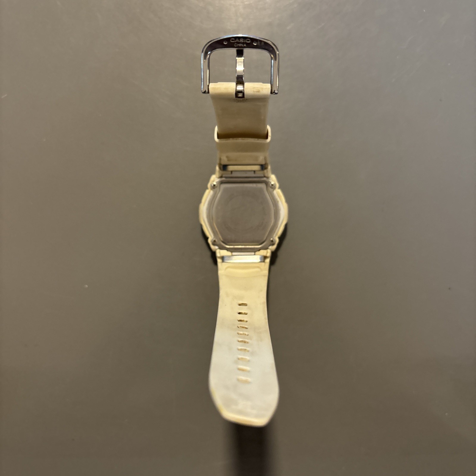 Casio Baby-G Shock Wave Ceptor Digital Watch BG-1500A White Silver WR 100m Works