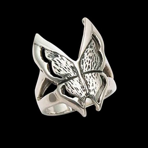 Wildthings Sterling Silver Butterfly Ring Sizes 6-7-8