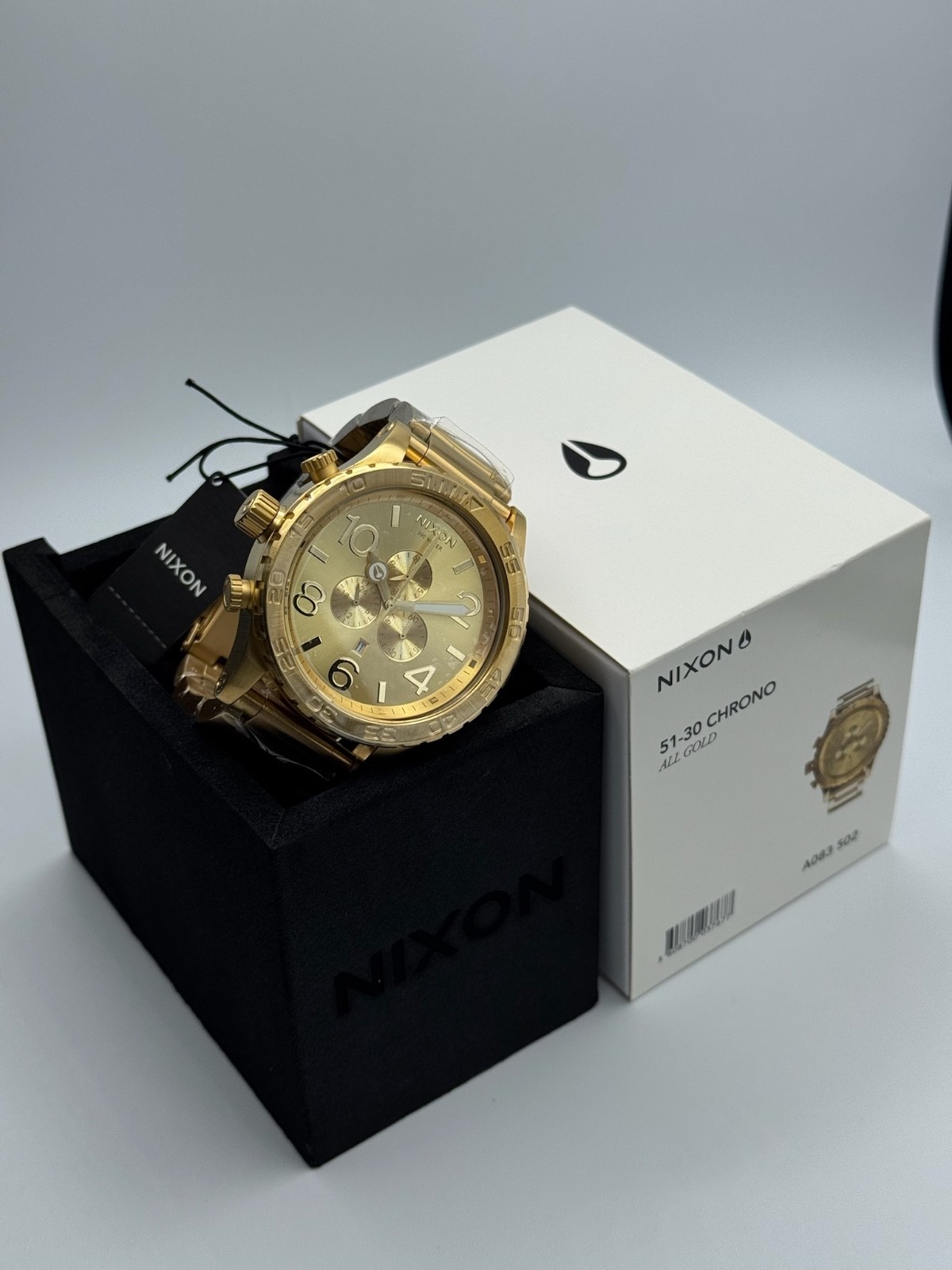 NIXON 51-30 Chrono Gold-Tone Chronograph Men’s Watch A083-502
