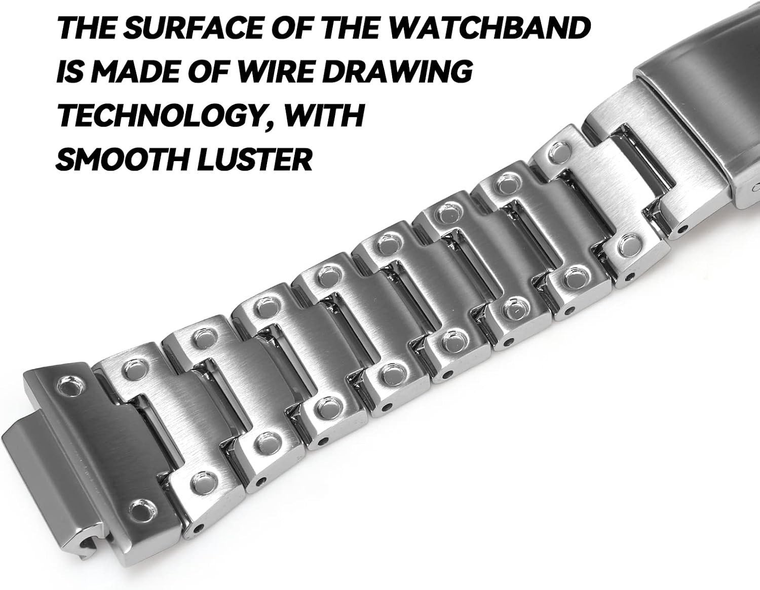 Quick Release Metal Watchband for Casio G-SHOCK GM2100 – 316 Stainless Steel