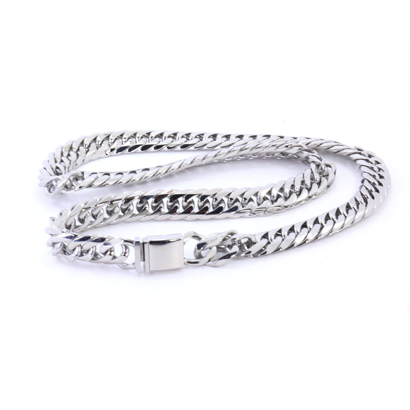 SOLID STAINLESS STEEL ANTI-TARNISH THICK HEAVY MIAMI CUBAN LINK CHAIN 16MM 24”