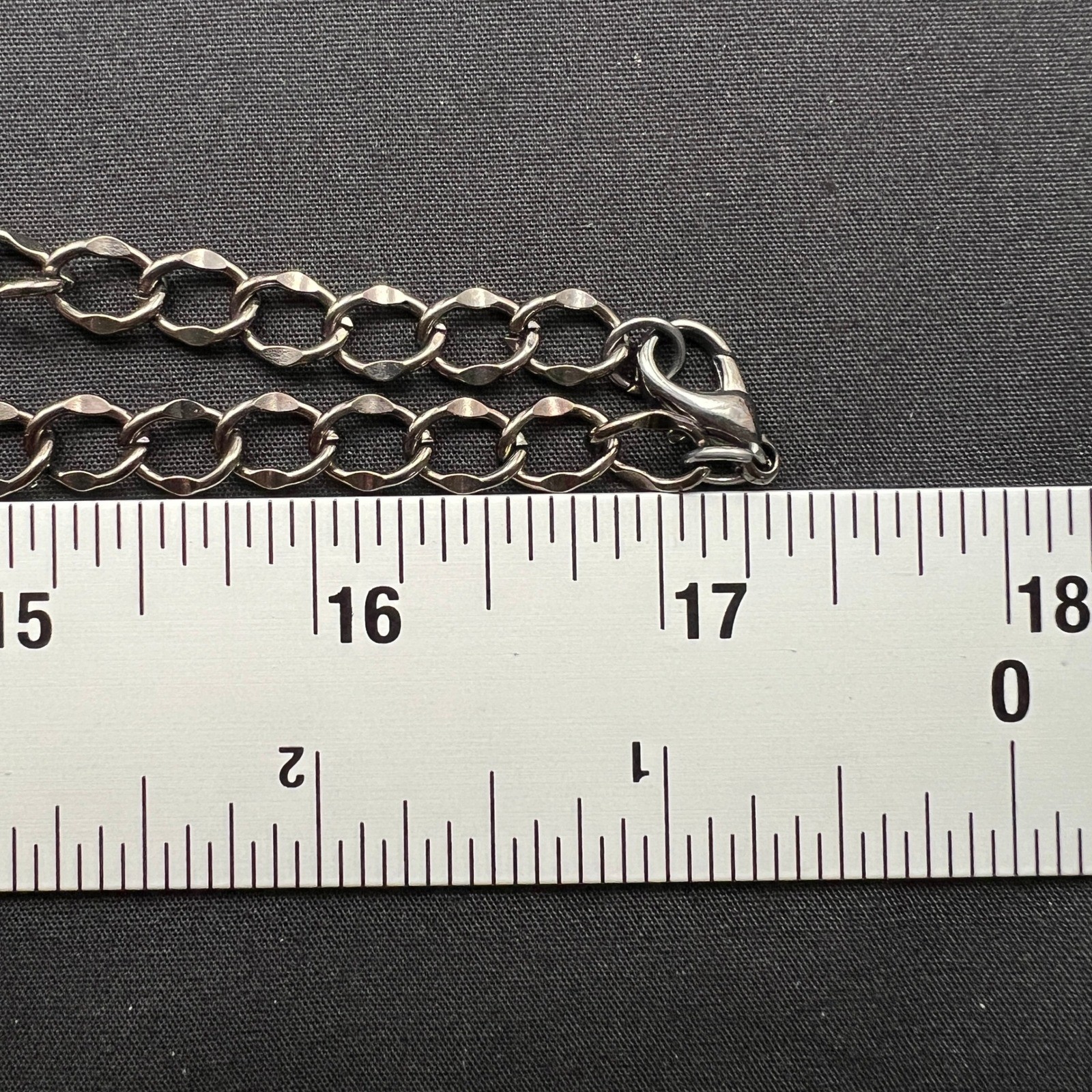 Long Layered Necklace Multi Strand Gunmetal Purple Grey Statement 34″