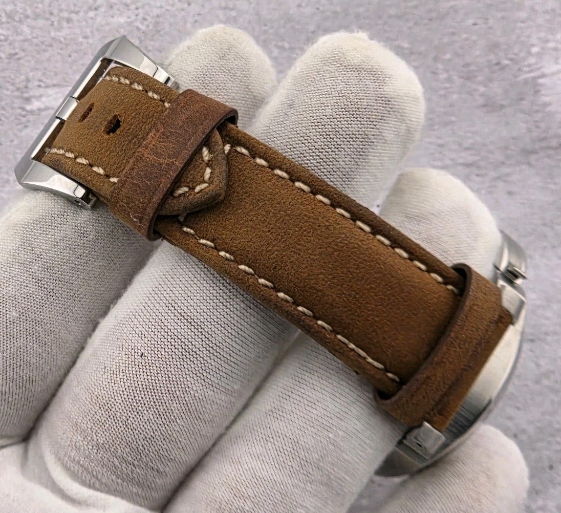 Panerai Luminor Marina PAM00049 Automatic White Dial Box & Papers + 3 Strap