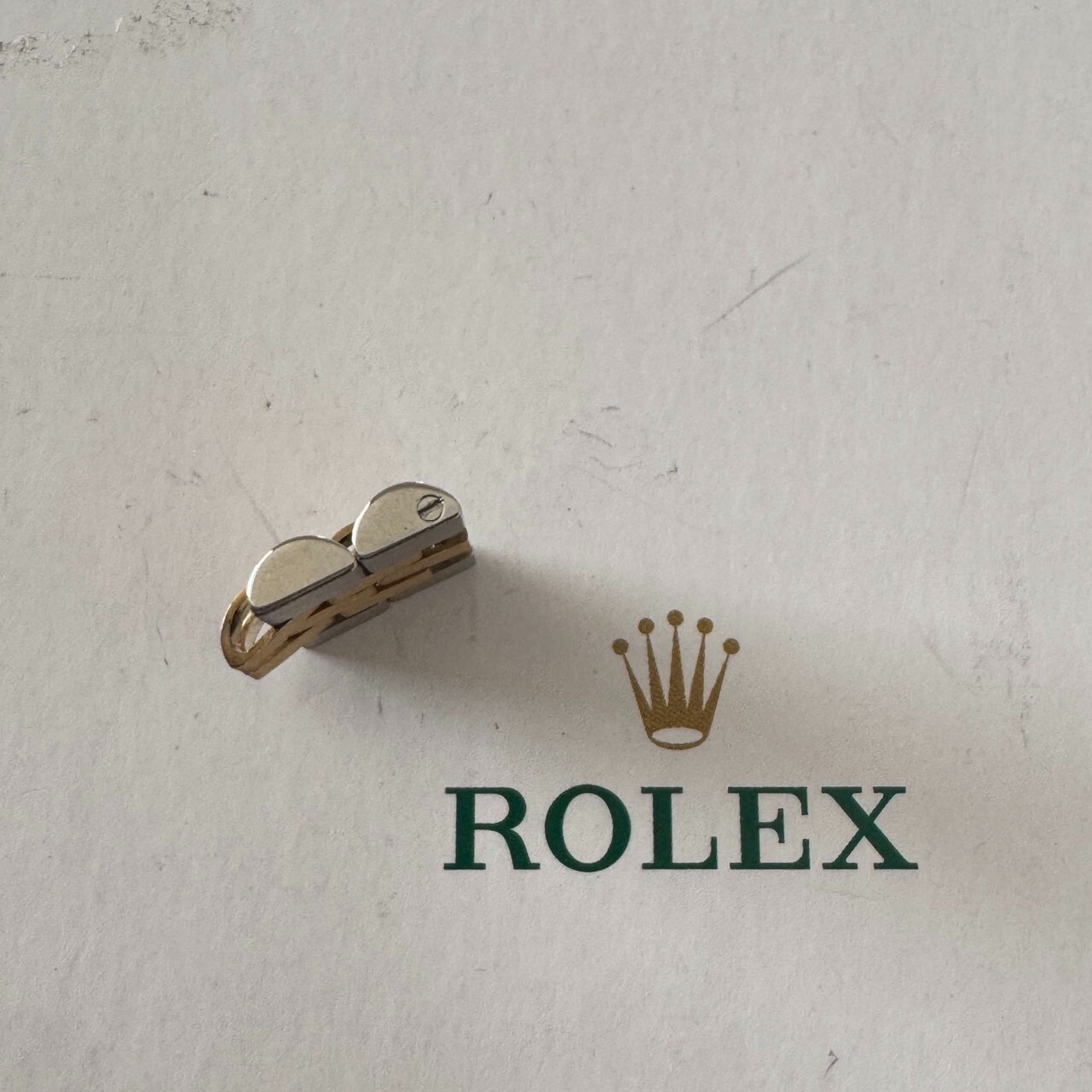 ROLEX 2Link for DATEJUST 16233 16013 YG×SS 15.5mm×6mm FZ8585
