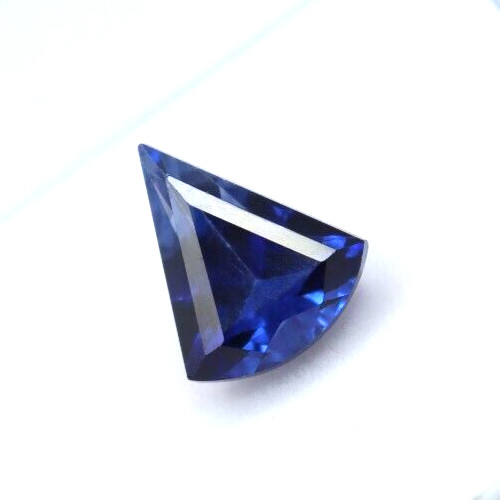 Natural Ceylon Blue Sapphire 38 Ct Fancy Cut Certified Loose Gemstone