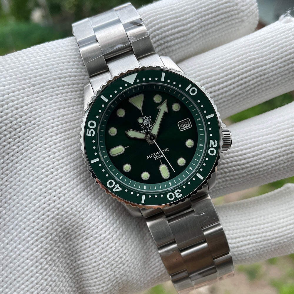 STEELDIVE SD1973 — Ceramic Bezel Insert Sapphire 200mm 41.2mm NH35 Dive Watch