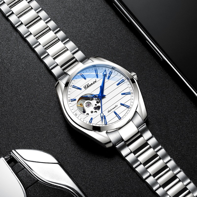 Men’s Automatic Mechanical Watch Classic Wristwatch business Self-winding Gift