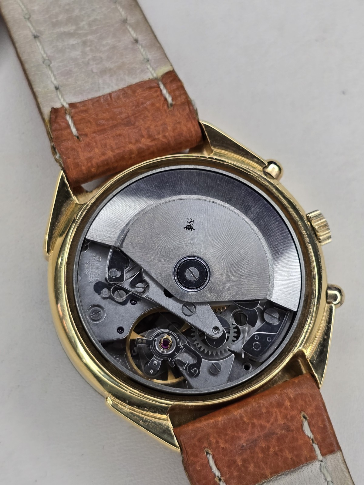 vintage chronograph watch Pierre Chatelain Valjoux 7750