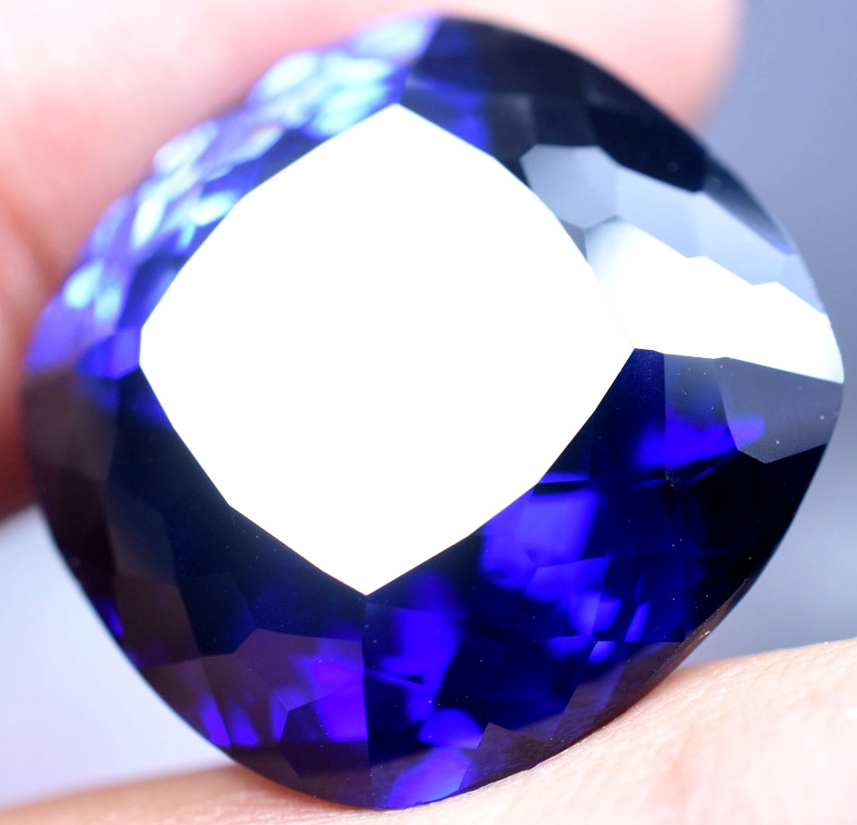 Natural 43.50 Ct Madagascar Royal Blue Sapphire GGL Certified Loose Gemstone