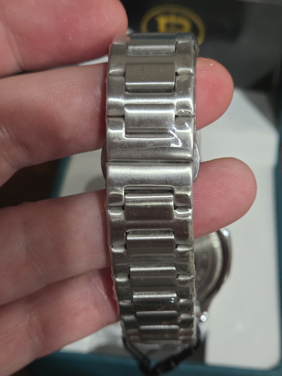 BIBI B0235 Blue Dial, Silver Case With Silver Band