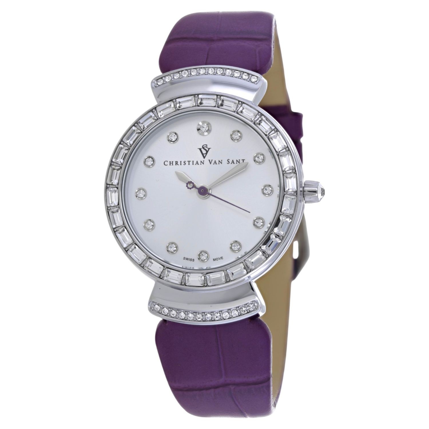 Christian Van Sant Women’s Nova Silver Dial Watch – CV2942