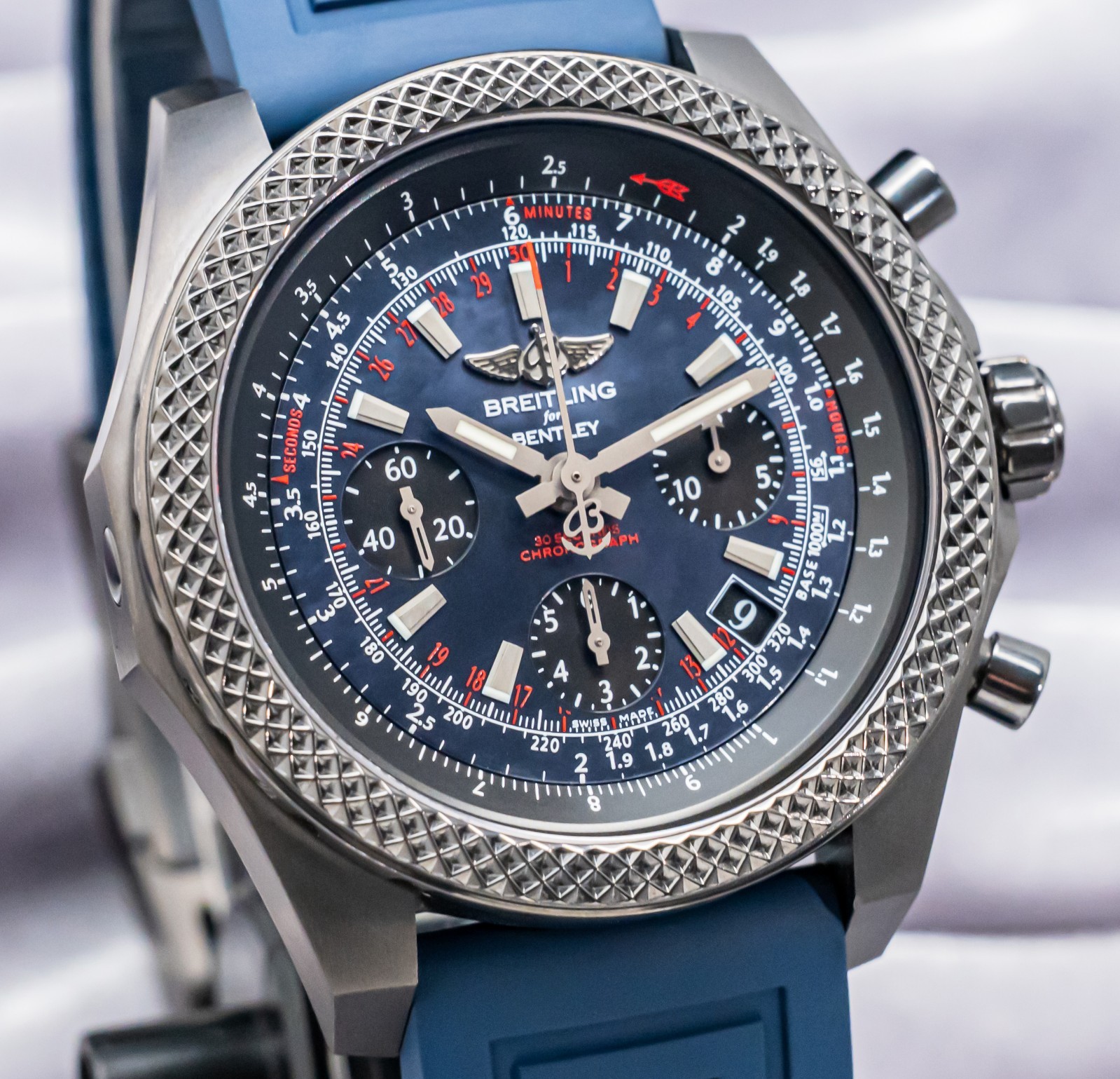Breitling Bentley B06 S Midnight Limited Edition Blue MOP Dial 44mm MB0612