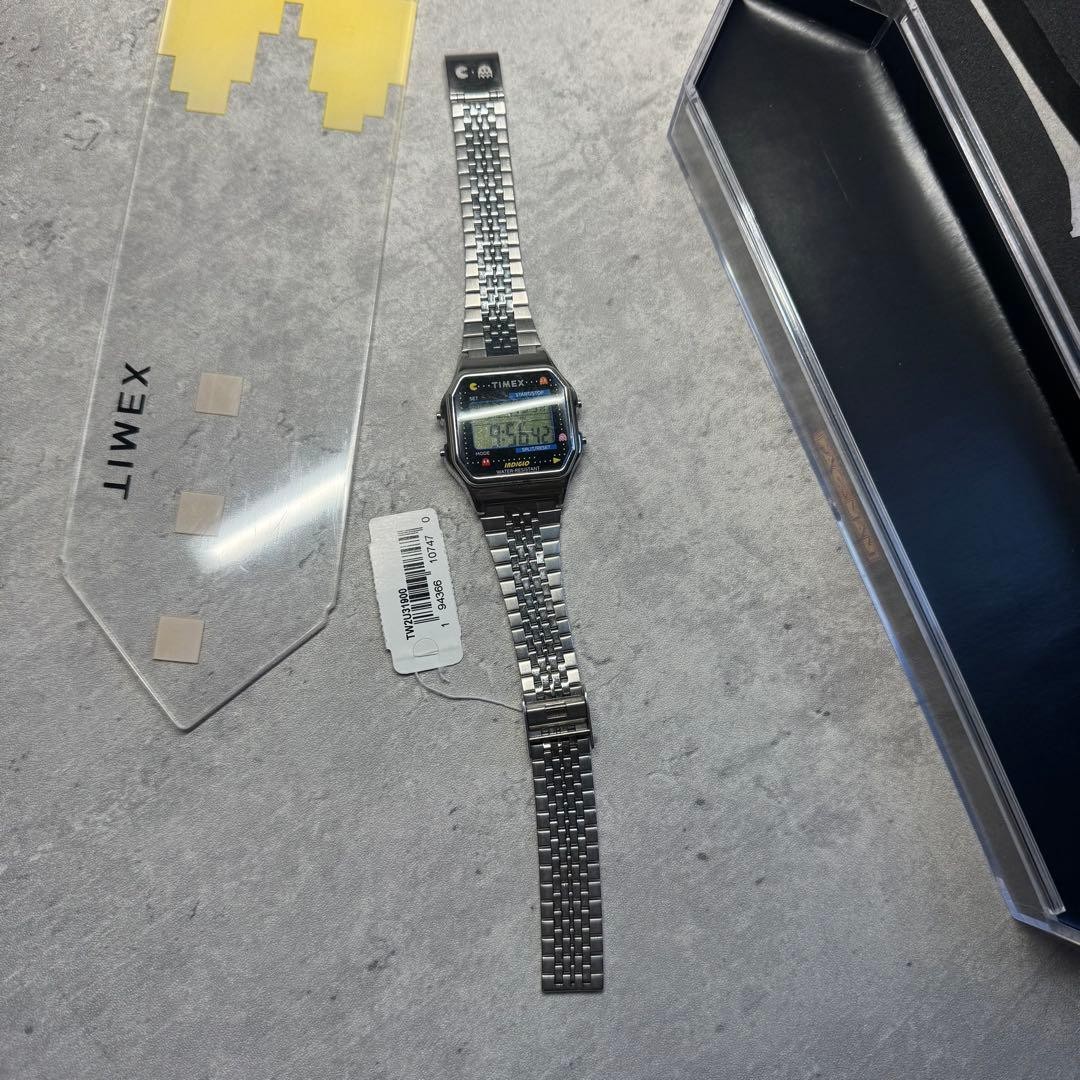 TIMEX PAC-MAN T80 Digital Silver Debt Stock