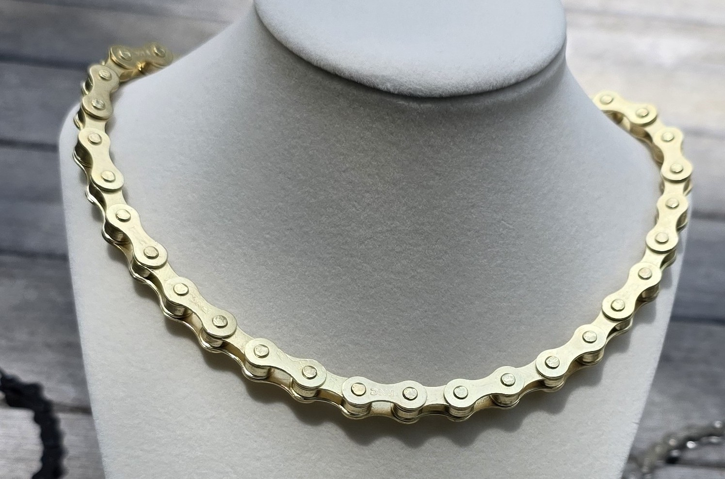 HD Bike Chain Necklace Choose Color Heavy Hardware Industrial Biker Free Bonus