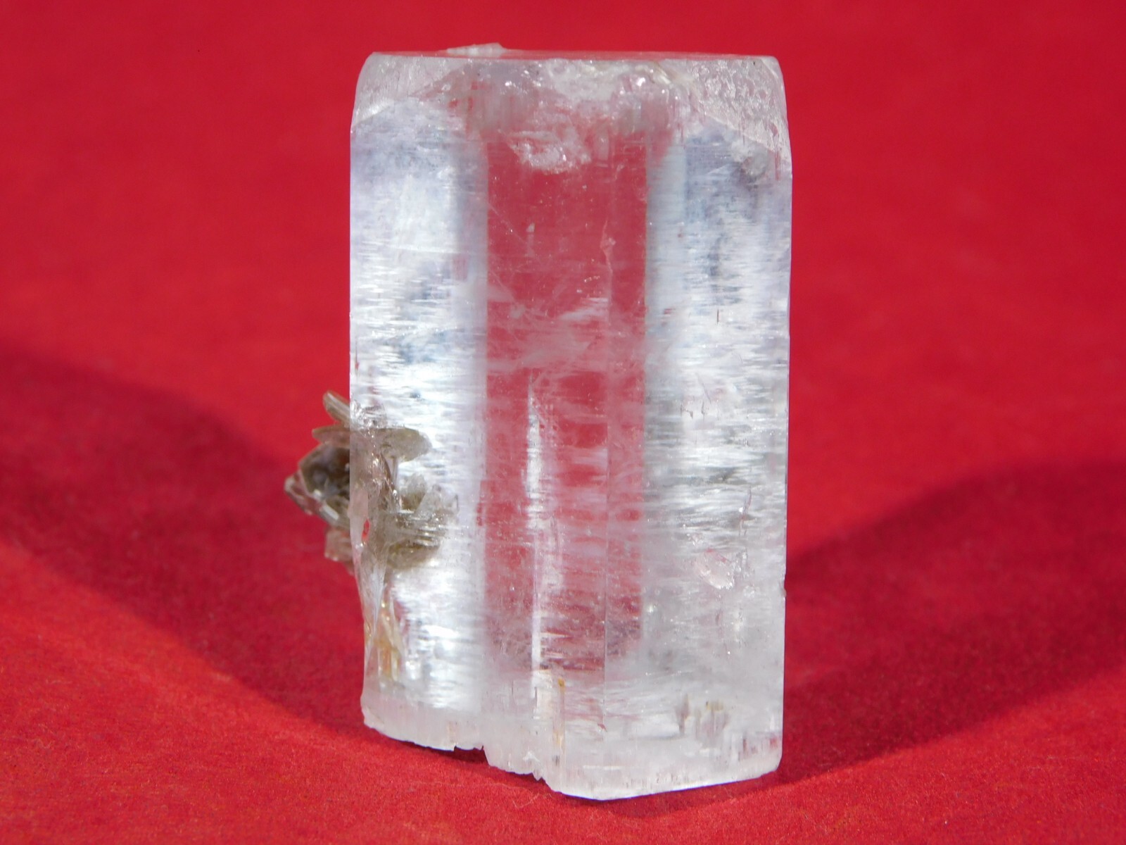 VERY Translucent! BLUE Terminated AQUAMARINE Crystal Pakistan 203ct