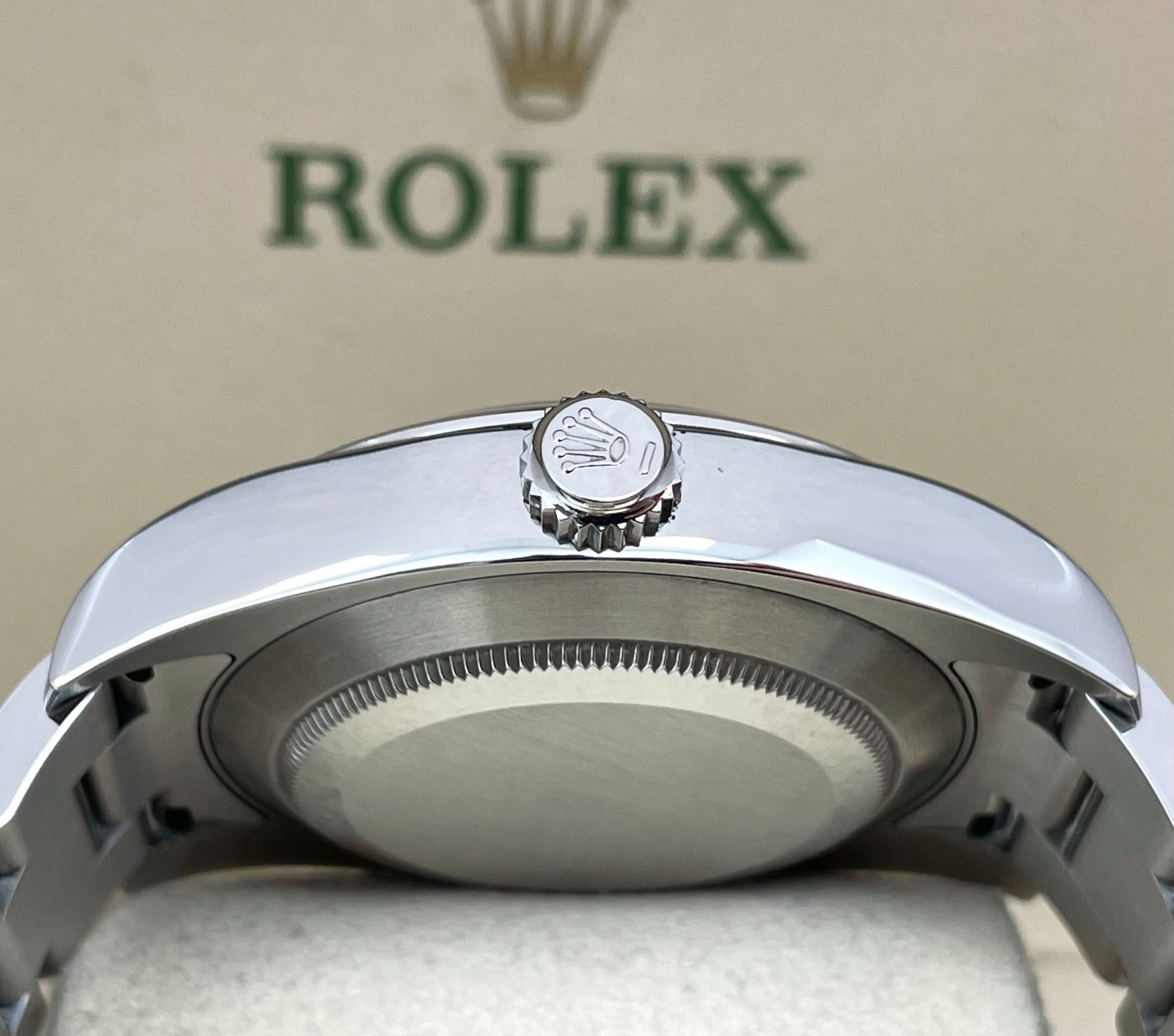 ROLEX AIRKING 116900 SPORTS WATCH 2021 FULL SET BLACK DIAL 40MM