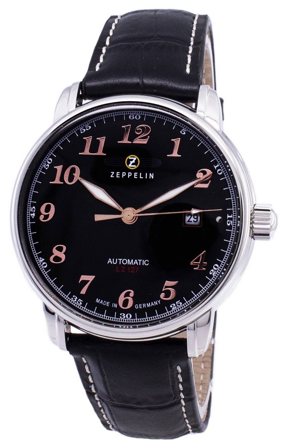 Zeppelin Series LZ127 Graf Automatic Germany Made 7656-2 76562 Men’s Watch