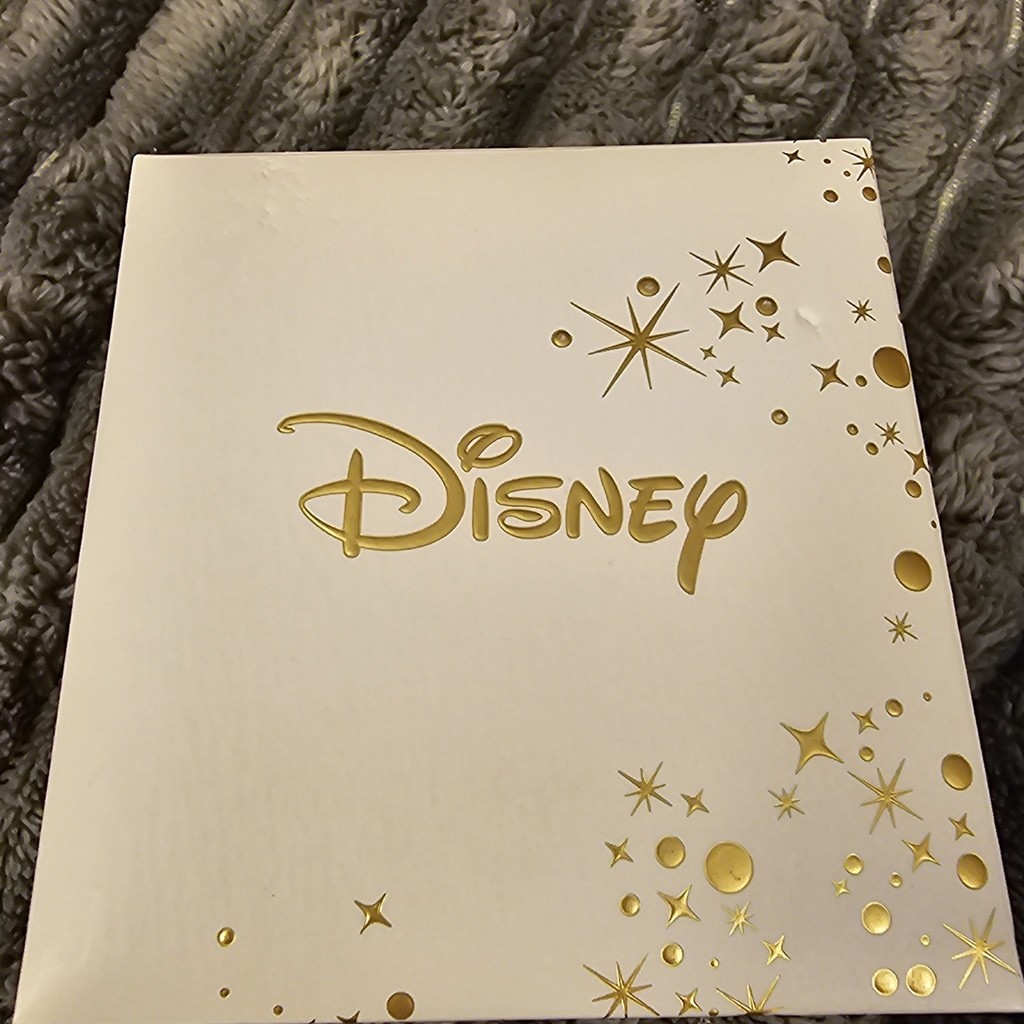 Disney Gold and White Mickey Mouse Necklace