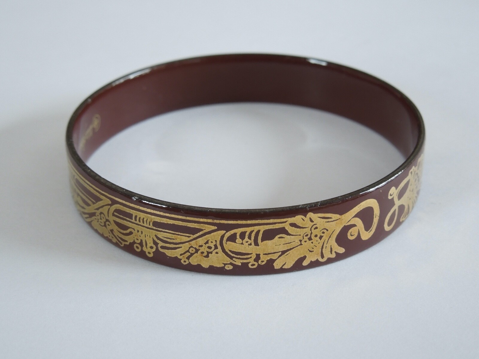Marlene Vintage Enamel Bangle 31.6 G/Ø 6.6 Cm/Width 1.3 Cm