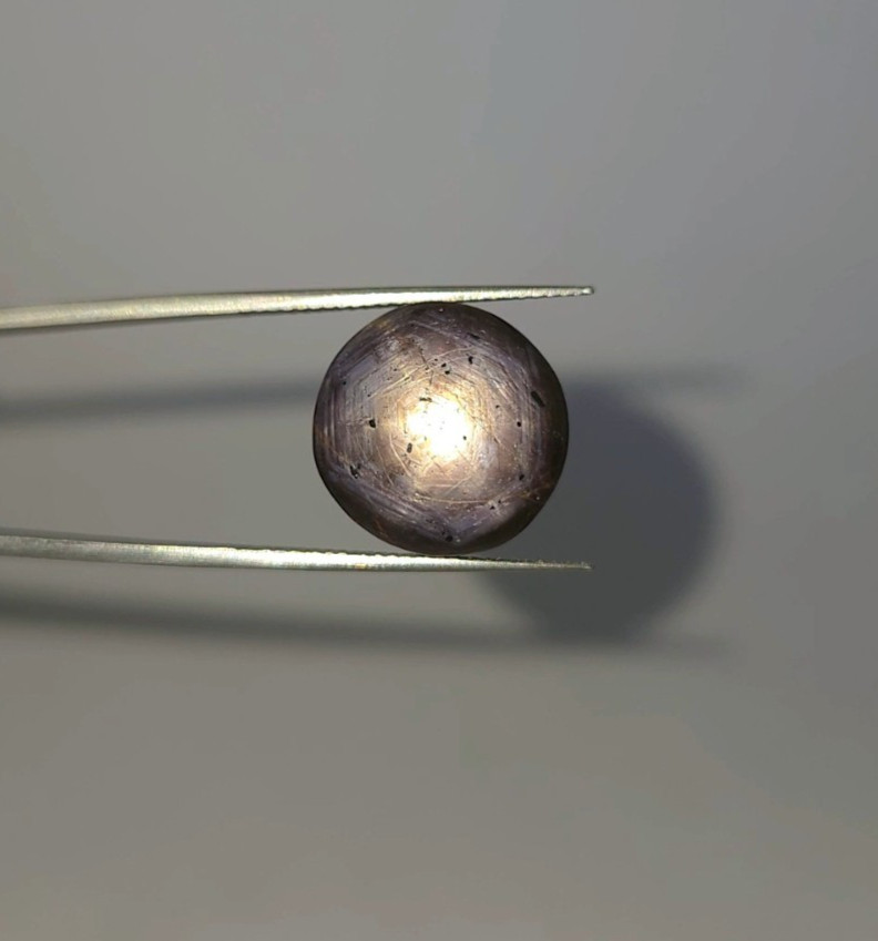 Natural 28.15 ct Star Sapphire Purple Round Cabochon untreated loose gemstone